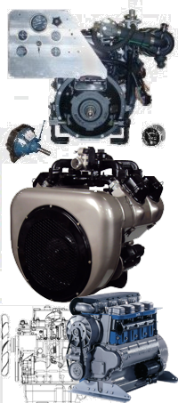 industrial engine wisconsin, hatz, isuzu, ford, clutch, control, gauge
