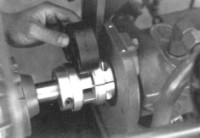 Hayes Coupling checked with drive insert